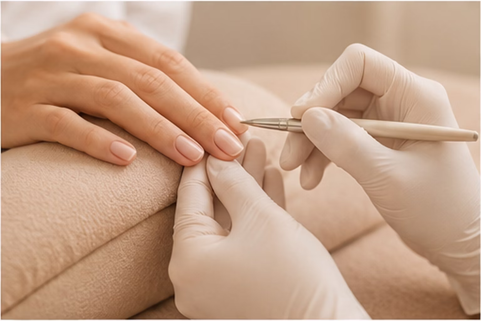 Manicure hybrydowy we Wrocławiu - aparatura, zabieg na ciało w Klinice Urody MaDa Wrocław